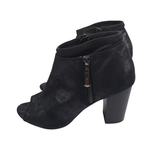 Simply Vera Vera Wang Melbourne Peep Toe Booties - Picture 4 of 8